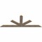 Ekena Millwork Saratoga Smooth Timber Gable Bracket, Douglas Fir, 84"W x 31"H x 1 1/2"D x 5 1/2"F, 9/12 Pitch GBW084X31X0206SAR00SDF - alternate 3
